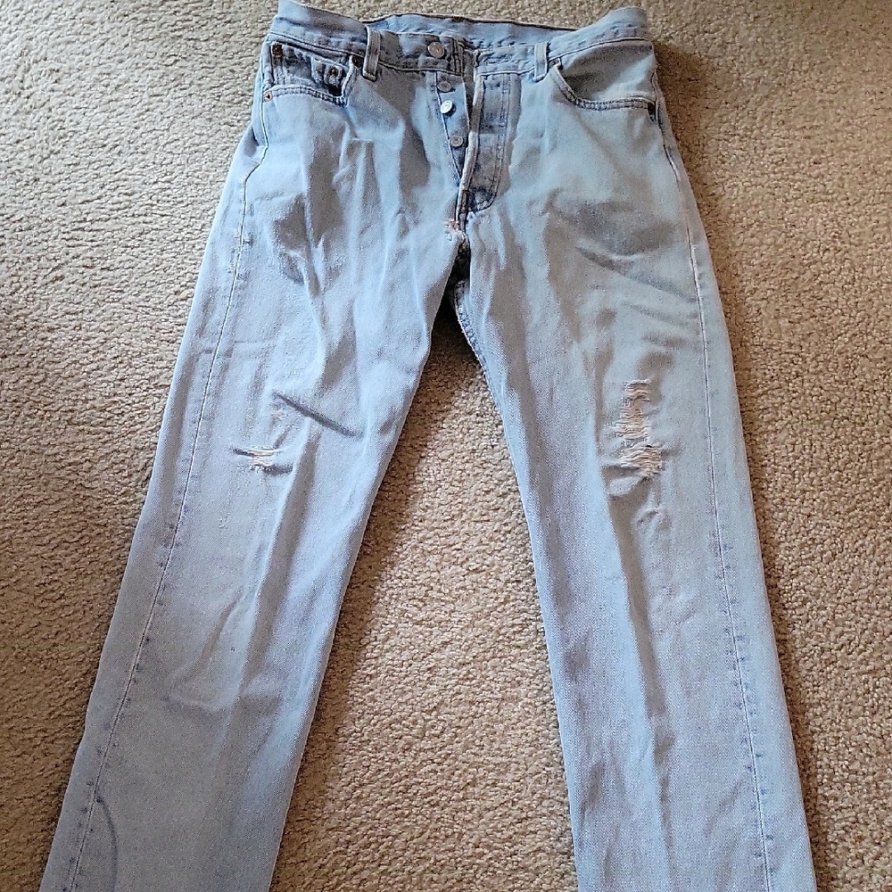 Original Levi's 501 Jeans Vintage 30W x 32L